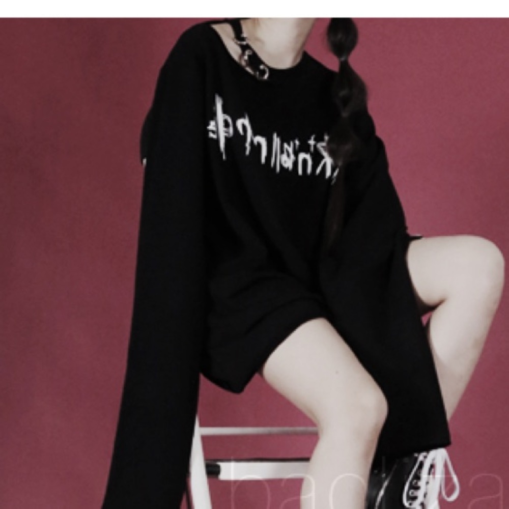 Black sweater